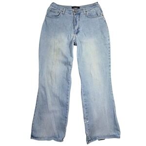 Xhilaration Jeans Womens 11 Retro High Rise Light Wash Y2k 2000s Bratz Casual‎